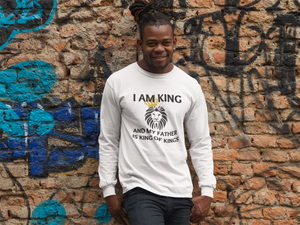 I Am King - Men's long sleeve Tee