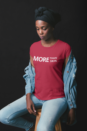 MORE THAN SKIN statement tee